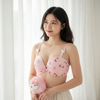 Kawaii Pink Kitty T‑Shirt Bra