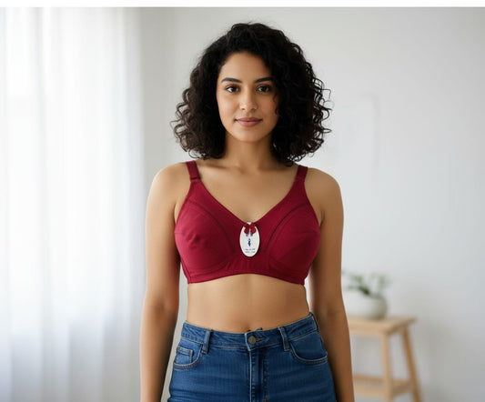 Cotton Comfort Wirefree Bra