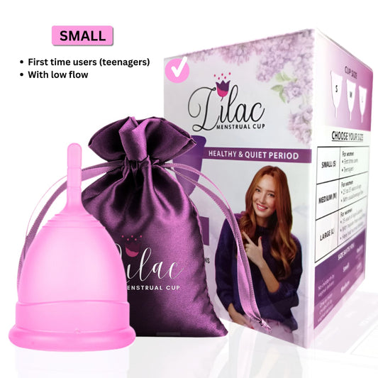 Lilac Menstrual Cup — Small (Teen/Low Flow)