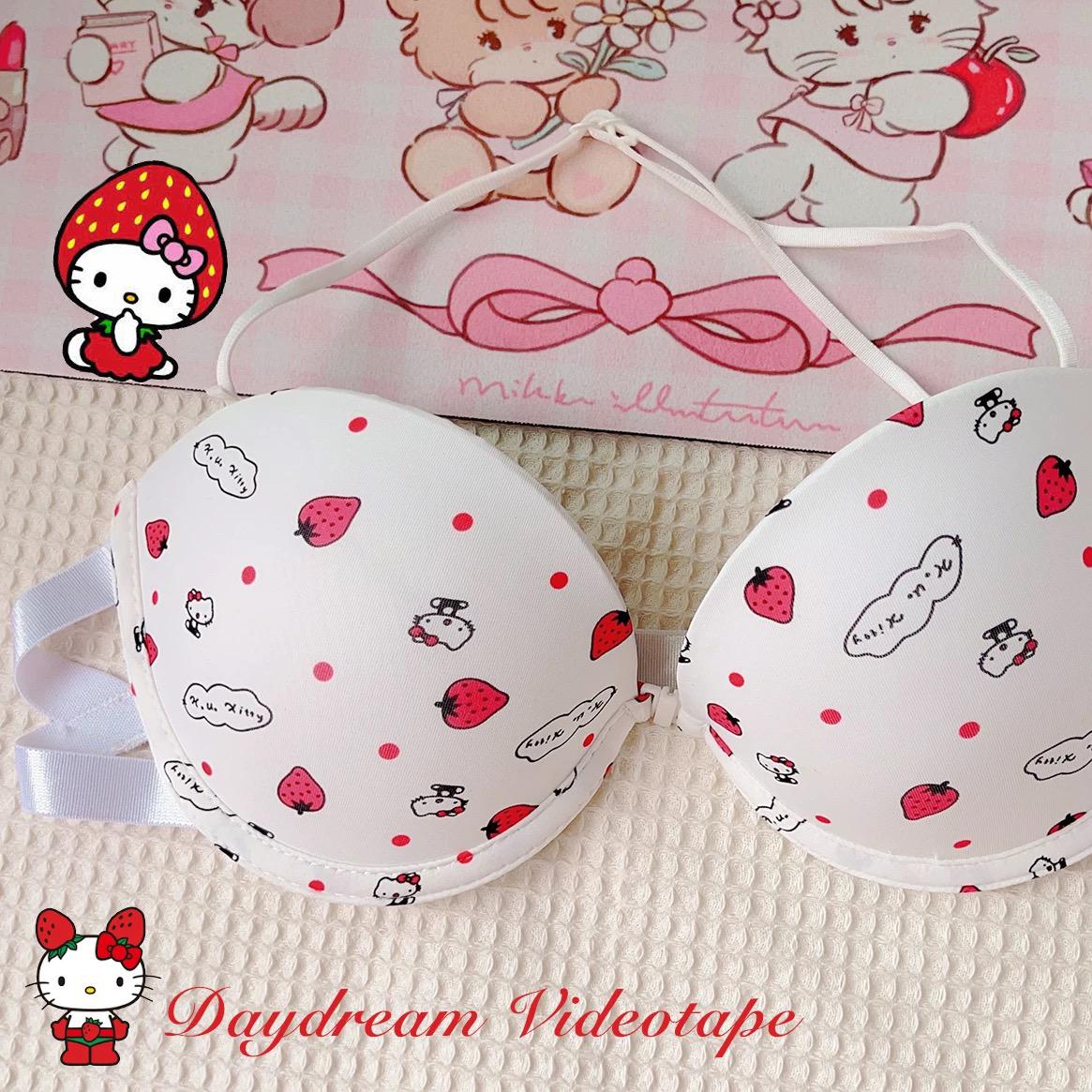 Strawberry Kawaii T‑Shirt Bra