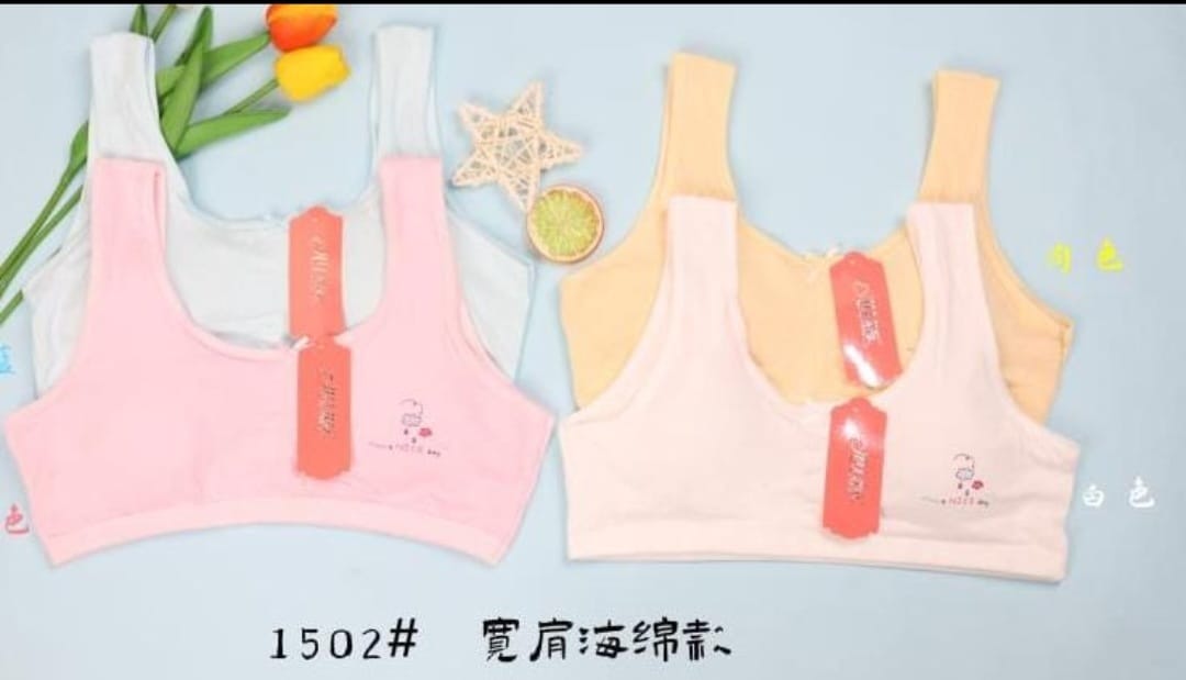 Cozy Cotton Wide‑Strap Bralette