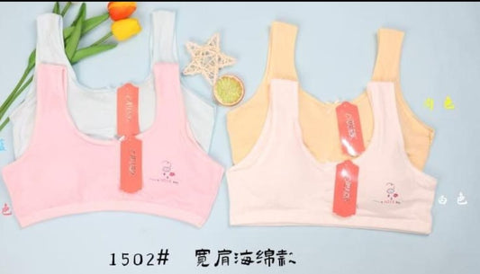 Cozy Cotton Wide‑Strap Bralette