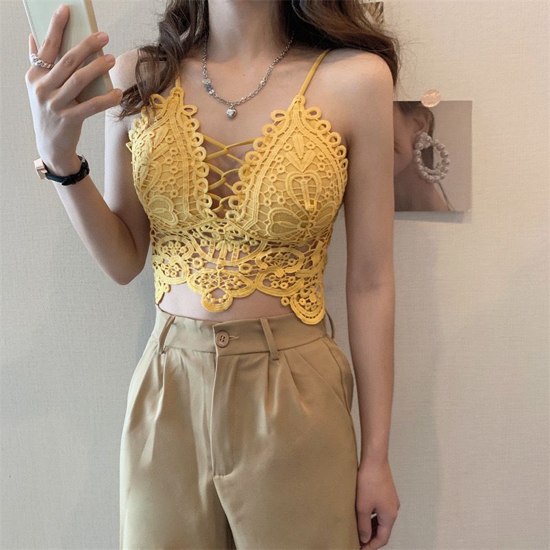 Trending Lace Crop Blouse