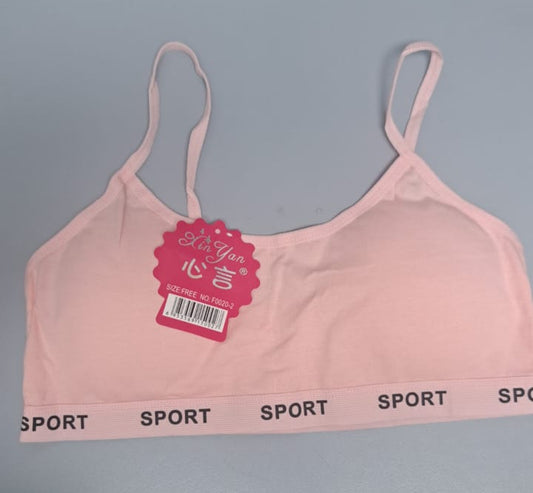 Blush Pink Sport Bralette