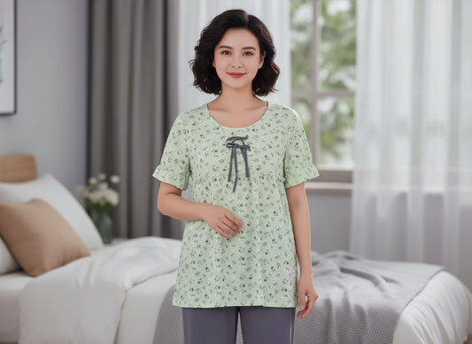 Floral Bloom Cozy Pajama Set