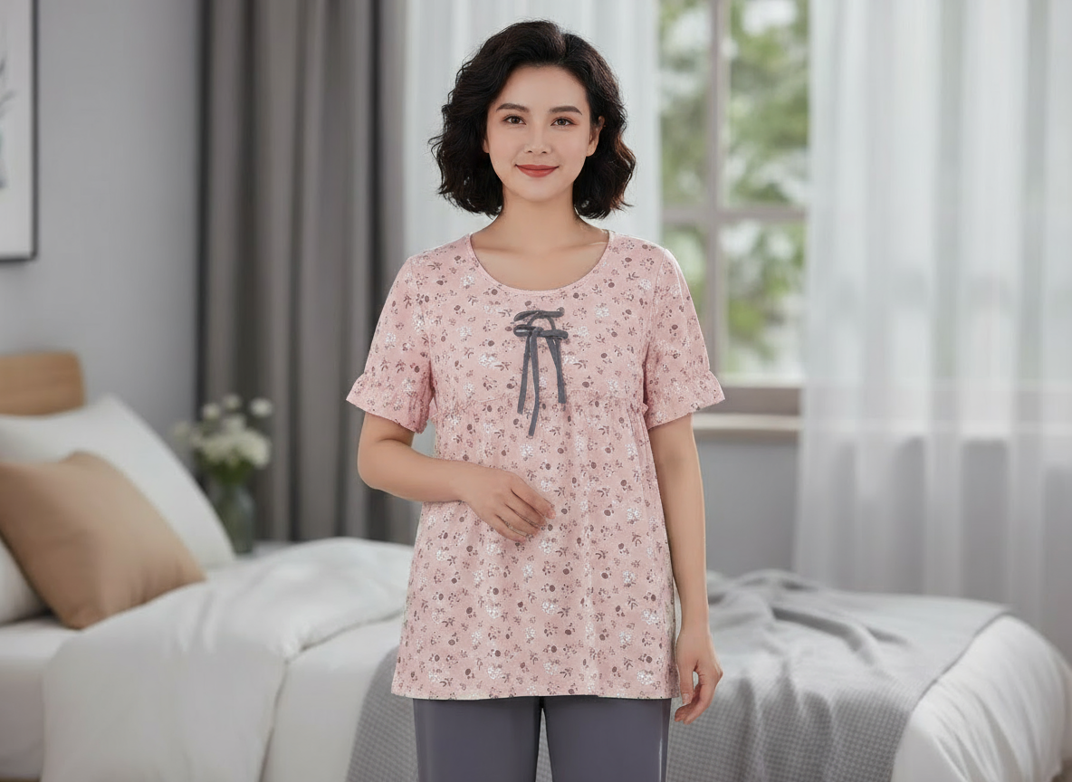 Floral Bloom Cozy Pajama Set