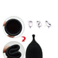 Reusable Menstrual Cup – Ultra‑Soft, Leak‑Proof (Black)