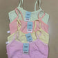 Pastel Cotton Cami Bralette (Spaghetti‑Strap)