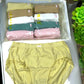 Imported Cotton Lace-Trim Briefs