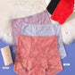 High‑Waist Floral Lace Briefs (Curvy Fit)