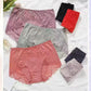 Elegant Lace Comfort Briefs | Mid-Rise Everyday Underwear (One Size)