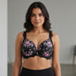 Plum Blossom Floral Lace Contour Bra