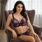 Plum Blossom Floral Lace Contour Bra