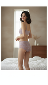 Rose Lace Mid‑Rise Briefs – Style 917